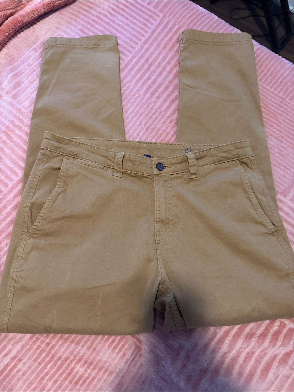 George Men's Tan Chino Pants